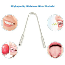 Tongue Cleaner For Kids & Adults | Tongue Scraper For Bad Breath, Maintain Oral Hygiene for Daily Use | for Fresh Breath & Bacteria Removal | Improved Taste (Steel, Copper, Tongue Cleaner / 1 Pc) - justgrabit.in | Just Grab It