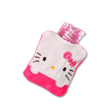 Pink Small Hot Water Bag with Cover for Pain Relief - Justgrabit Inc.