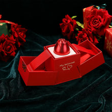 Christmas Gifts for Women Rose Ring Box Jewellery Box - justgrabit.in | Just Grab It