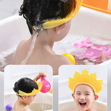 Crown Baby Shower Cap Adjustable Crown Baby Child Protection - justgrabit.in | Just Grab It