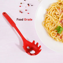 Multipurpose Silicone Spoon, Silicone Basting Spoon Non - Stick Kitchen Utensils Household Gadgets Heat - Resistant Non Stick Spoons Kitchen Cookware Items For Cooking and Baking (1 pc) - justgrabit.in | Just Grab It