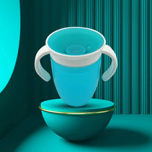 360d Magic Cup, Baby and Sippy Cup, Water and Weaning Cup 6+ to 12 Months, 7 oz/207 ml, Doidy Cup - Training Sippy Cups - Use from 3 - 6 Months to Toddler (1 Pc 207ML) - Justgrabit Inc.