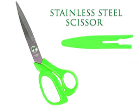 stainless Steel Scissors with Cover 8inch - justgrabit.in | Just Grab It