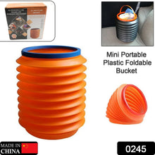 Foldable Storage Bucket , Water Container & Dustbin Multiuse Bucket For Home , Car & Kitchen Use Bucket - justgrabit.in | Just Grab It