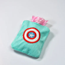 Captain America Print Small Hot Water Bag with Cover for Pain Relief - Justgrabit Inc.