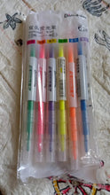 Dual - Headed Highlighter 6 Colors Double head Highlighter Pen, Perfect for Bible Study, Classroom and office for Children and Students (6 Pc Set) - Justgrabit Inc.
