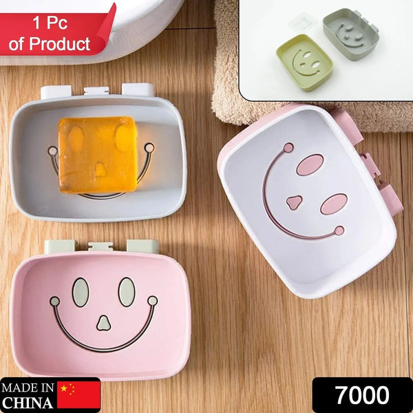 Soap Dish with Drain Soap Holder, Soap Saver Easy Cleaning, Soap Tray for Shower Bathroom Kitchen ,Sabudani (1 Pc) - justgrabit.in | Just Grab It