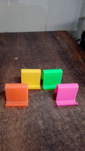 Durable Plastic Mobile Phone Stand with Angled Support (1 Pc / Mix Color) - Justgrabit Inc.