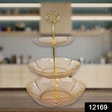 3 Layer Snack Rack, Basket Stand Holder (1 Pc) - Justgrabit Inc.