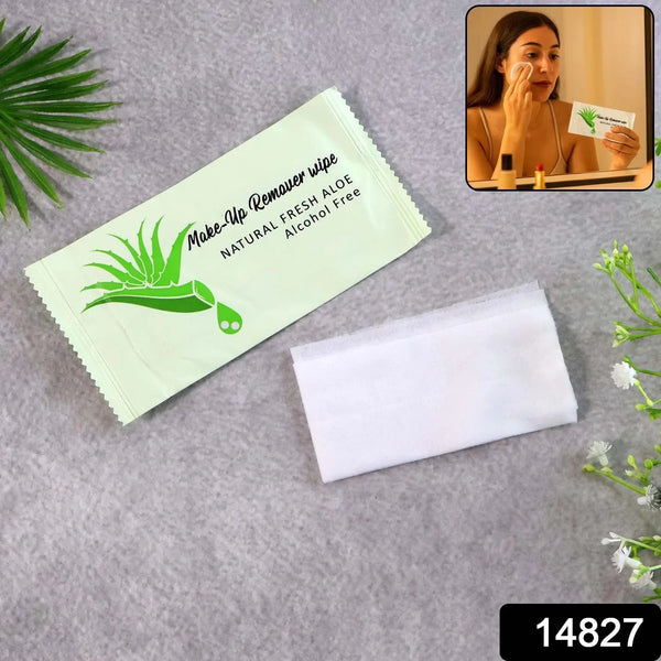 Premium Natural Aloe Makeup Remover Wipes (1 Pc) - justgrabit.in | Just Grab It