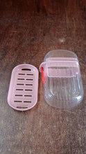 Multipurpose Plastic Soap Dish with Transparent Dust - Proof Lid, Sabudani (1 Pc) - Justgrabit Inc.