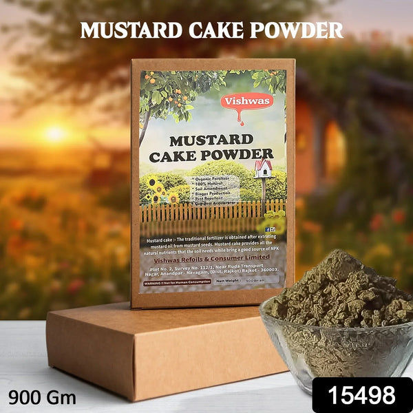 Mustard Cake Fertilizer For Plants 900gm - Justgrabit Inc.