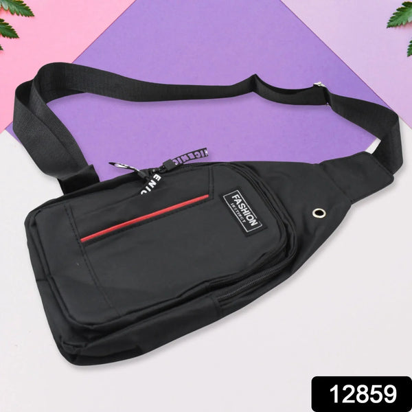 Waterproof Anti - Theft Crossbody Fanny Pack – (1 Pc, Black & Grey) - Justgrabit Inc.