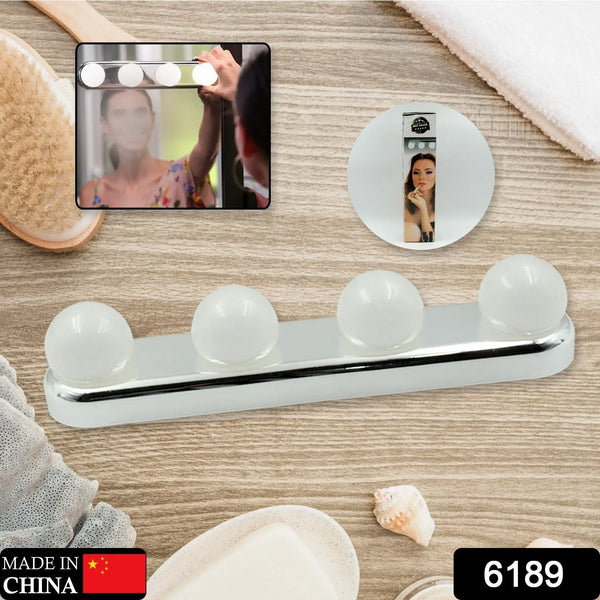 Glow Make Up Light Portable Cosmetic Kit Battery Powered Mirror Lighting Super Bright - Justgrabit Inc.