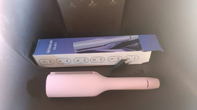 Multi function curler Wave Iron Curling Iron with Adjustable Temperature (1 Pc) - Justgrabit Inc.