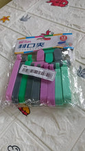12 Pieces Food Clips, Plastic Food Bag Clips Reusable Bag Clips for Food Storage Colorful Sealing Clips for Snack, Coffee, Home, Kitchen, Travel, Camping - justgrabit.in | Just Grab It