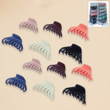 Hair Claw Clips Set for Women & Girls (Mix Design, Multicolor & 12 Pc) - justgrabit.in | Just Grab It
