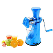Manual Fruit Vegetable Juicer with Strainer (Multicolour) - Justgrabit Inc.