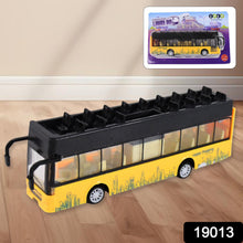 Die - cast Alloy London Long Bus Double Decker Sightseeing Bus - justgrabit.in | Just Grab It