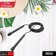 Speed Skipping Rope, Jump Rope With Pvc Handle, Sports Skipping Rope, Jump Rope for Weight Loss, Fitness, Sports, Exercise, Workout, For Men, Women, Boys & Girls 3mtr. - justgrabit.in | Just Grab It