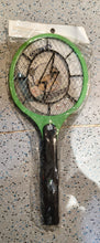 Green Rechargeable Electric Mosquito Killer Racket with Cable - justgrabit.in | Just Grab It