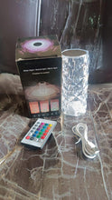 Crystal LED Touch Table Lamp with Remote Control - Justgrabit Inc.