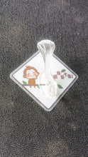 Cute Cartoon Print Transparent Wall Hook with Self - Adhesive Back (1 Pc) - justgrabit.in | Just Grab It