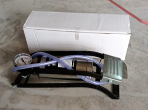Heavy Duty Steel Foot Pump for Bike, Car, Cycle & More Vehicles - justgrabit.in | Just Grab It