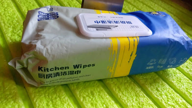 Kitchen Cleaning Wipes | Strong Decontamination Kitchen Wipes | Disposable Kitchen Wet Wipes Household Cloth Towel For Removing Grease Stains And Cleaning Glass (Pack of 80 Pcs) - Justgrabit Inc.