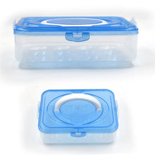 Plastic Kitchen Refrigerator Egg Storage 12 Grid 1 Layer Egg Container - Justgrabit Inc.