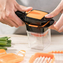 5 In 1 Nicer Dicer used for cutting and shredding of various types of food stuff in all kitchen purposes. - Justgrabit Inc.