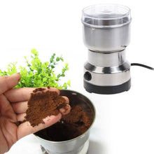 Multi - Functional Electric Stainless Steel Herbs Spices Nuts Grain Grinder with Stainless Steel Bowl, Portable Coffee Bean Seasonings Spices Mill Powder Machine Grinder Machine for Home and Office - justgrabit.in | Just Grab It