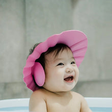 Soft Adjustable Baby Shower Cap – Splash - Proof Eye & Ear Protection for Bath Time - justgrabit.in | Just Grab It