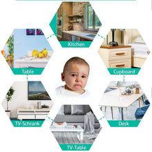 Table Corners Edge Protector Guards for Baby Child Safety (Pack of 4Pc) - Justgrabit Inc.