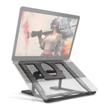 Adjustable, Portable & Foldable Laptop Stand – Compact and Convenient for Easy Use - Justgrabit Inc.