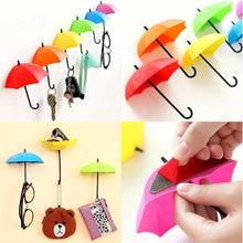 Multipurpose Umbrella Key Hat Holder Wall Hanging Hook Multicolor - Justgrabit Inc.
