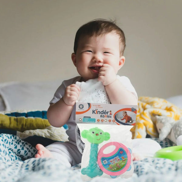 AT40 2Pc Rattles Baby Toy and game for kids and babies for playing and enjoying purposes. - Justgrabit Inc.