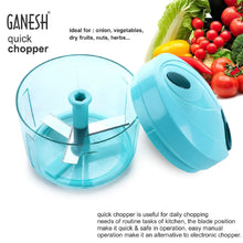 Ganesh Quick Vegetable Chopper (1 Unit Chopper)(725 Ml) - Justgrabit Inc.