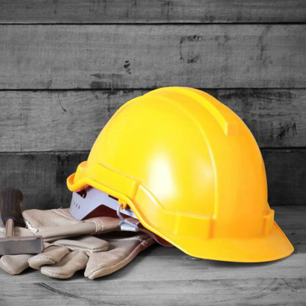 Yellow Plastic Hard Hat Construction Cap (1Pc Only) - Justgrabit Inc.