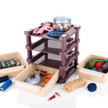 Mini 3 Layer Drawer Used for storing makeup equipment’s and kits used by women’s and ladies. - Justgrabit Inc.