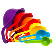 Plastic Measuring Spoons for Kitchen (6 pack) - Justgrabit Inc.