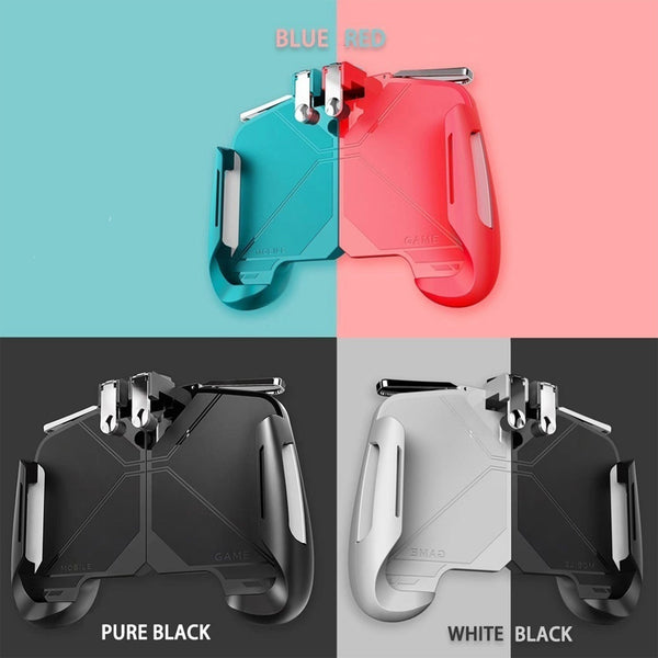 Portable Mobile Game Pad Controller with 4 Triggers for Survival Games - justgrabit.in | Just Grab It