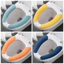 Toilet Seat Cover, Toilet Seat Cushion Soft and Warm Washable Toilet seat Cover Sheets Comfortable - Justgrabit Inc.