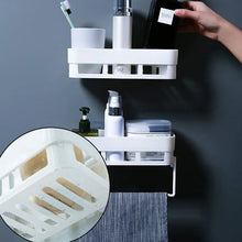 Multipurpose Kitchen Bathroom Shelf Wall Holder Storage Rack Bathroom - Justgrabit Inc.
