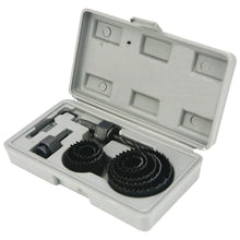 Wood Hole Saw Cutting Set (11 pcs, 19 - 64mm, Multicolour) - Justgrabit Inc.