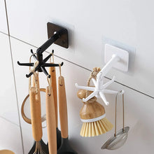 Rotatable hooks for hanging 360 (1 Pc / Black) - Justgrabit Inc.
