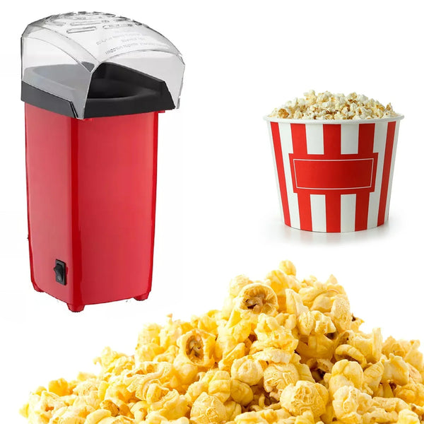 Electric Popcorn Maker Machine – Easy Snack Maker for Home Use - Justgrabit Inc.