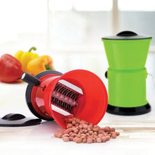 Round Chilly Cutter and grinder tool with effective sharp chopping and cutting blade system. - Justgrabit Inc.