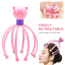 Octopus Stress Relief Therapeutic Scalp Massager - Justgrabit Inc.