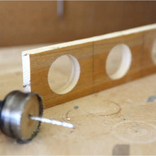 8 - Piece Set Carbon Arbored Adjustable Hole Saw Set Round Circular (64 mm, 76mm1 89mm, 102mm & 127mm) - Justgrabit Inc.
